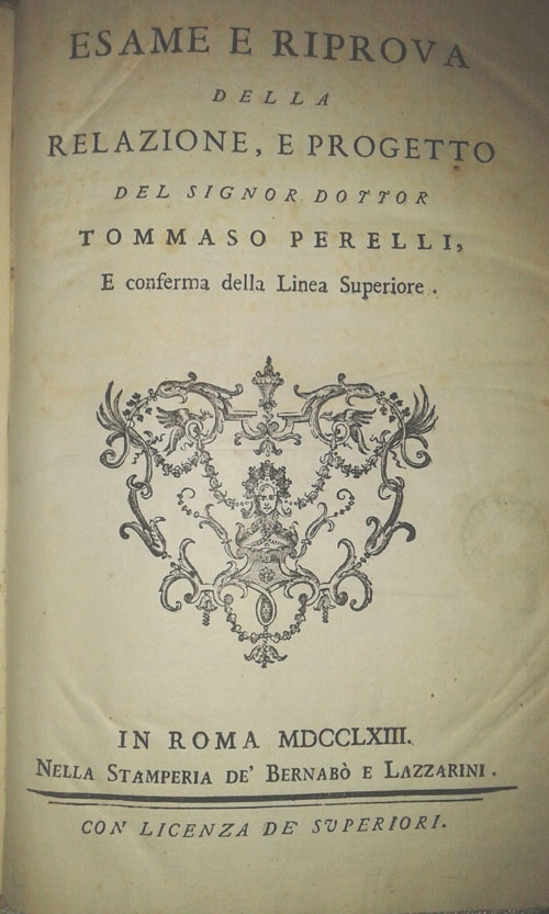 Esame riprova Perelli 1763