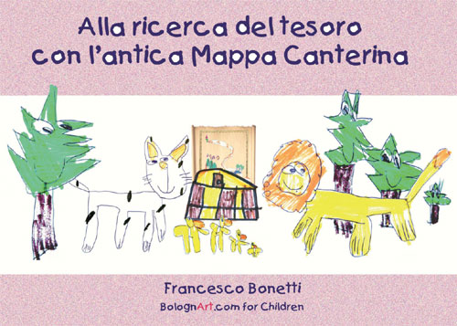 Libro Ricerca Tesoro Mappa canterina BolognArt copertina fronte