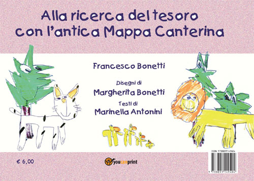 Libro Ricerca Tesoro Mappa canterina BolognArt copertina retro