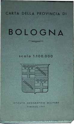IGM provincia Bologna 1947 copertina