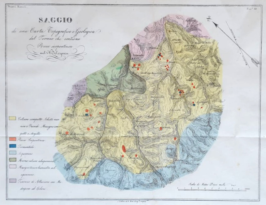 carta topografica geologica bolognese