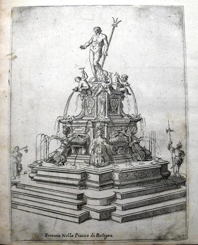 Fontana Piazza di Bologna 1618