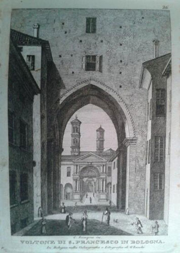 Giovanni Zecchi ca 1833-40, Voltone di San Francesco