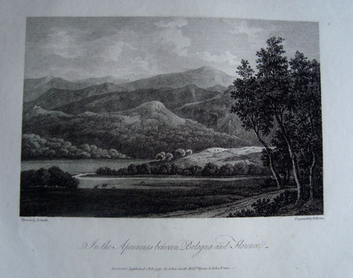 John Smith Appennines Bologna 1792