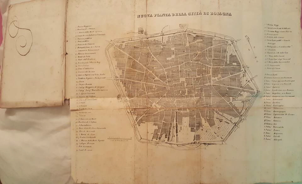 itinerario bologna pianta