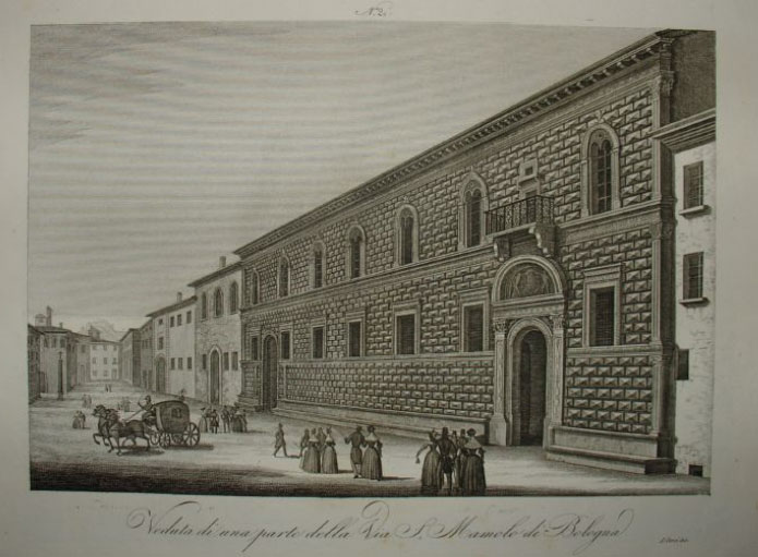 Zuccagni-Orlandini San Mamolo 1845 Bologna