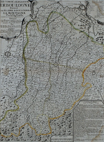 Comte de Boulogne - J.B. Nolin (1702)